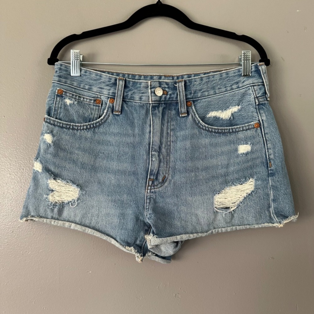 Madewell‎ Relaxed Denim Shorts | Medium Wash